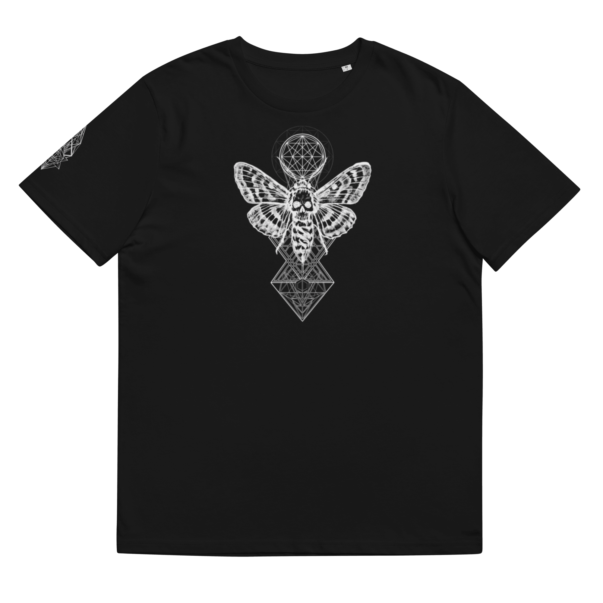 „Moth“ Unisex Bio - T-Shirt mit Rippkragen - rmnsz.store