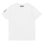 „Moth“ Unisex Bio - T-Shirt Weiss mit Rippkragen - rmnsz.store