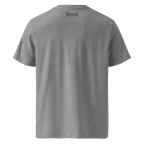 „No Justice“ Unisex Bio - T-Shirt Weiss mit Rippkragen - rmnsz.store