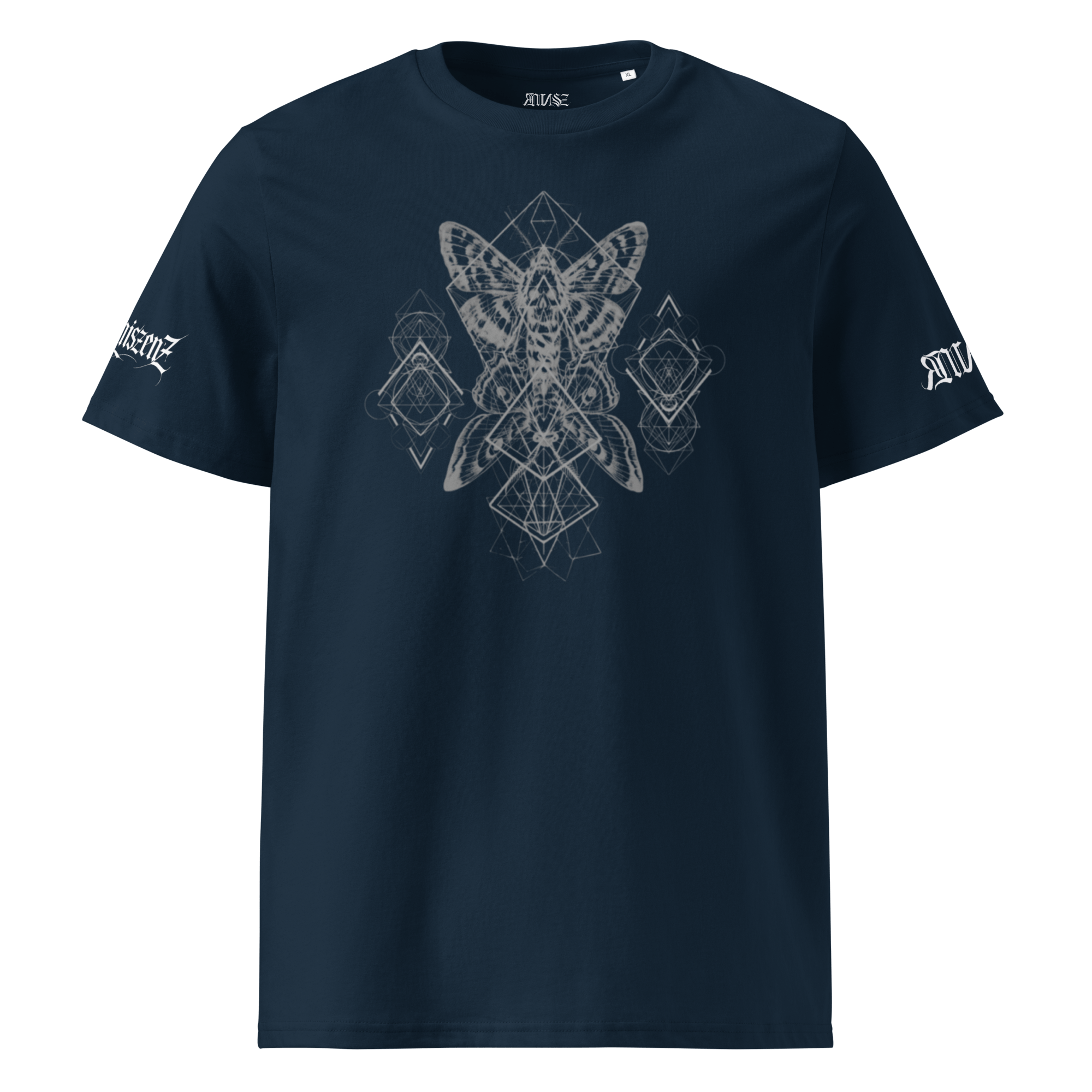"Papillon" Unisex Bio - T-Shirt mit Rippkragen - rmnsz.store