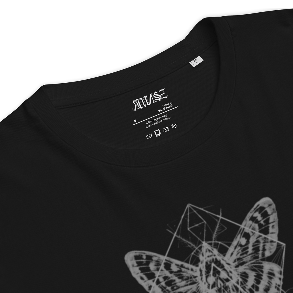 "Papillon" Unisex Bio - T-Shirt mit Rippkragen - rmnsz.store