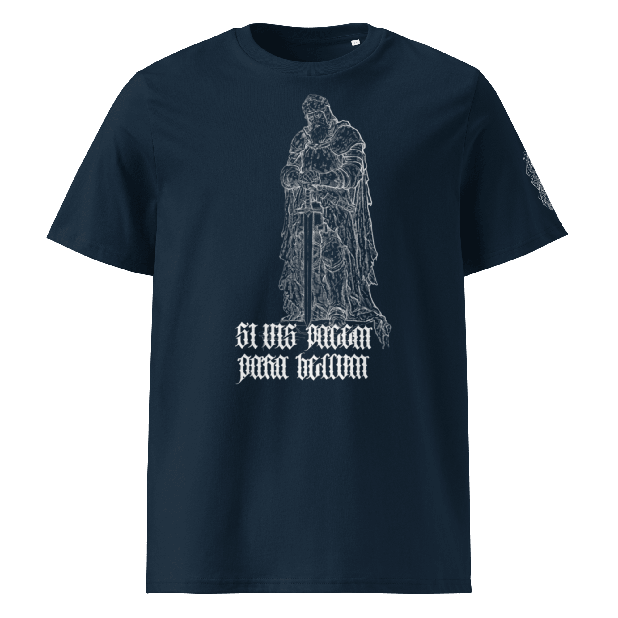 "Para Bellum" Unisex Bio - T-Shirt mit Rippkragen - rmnsz.store