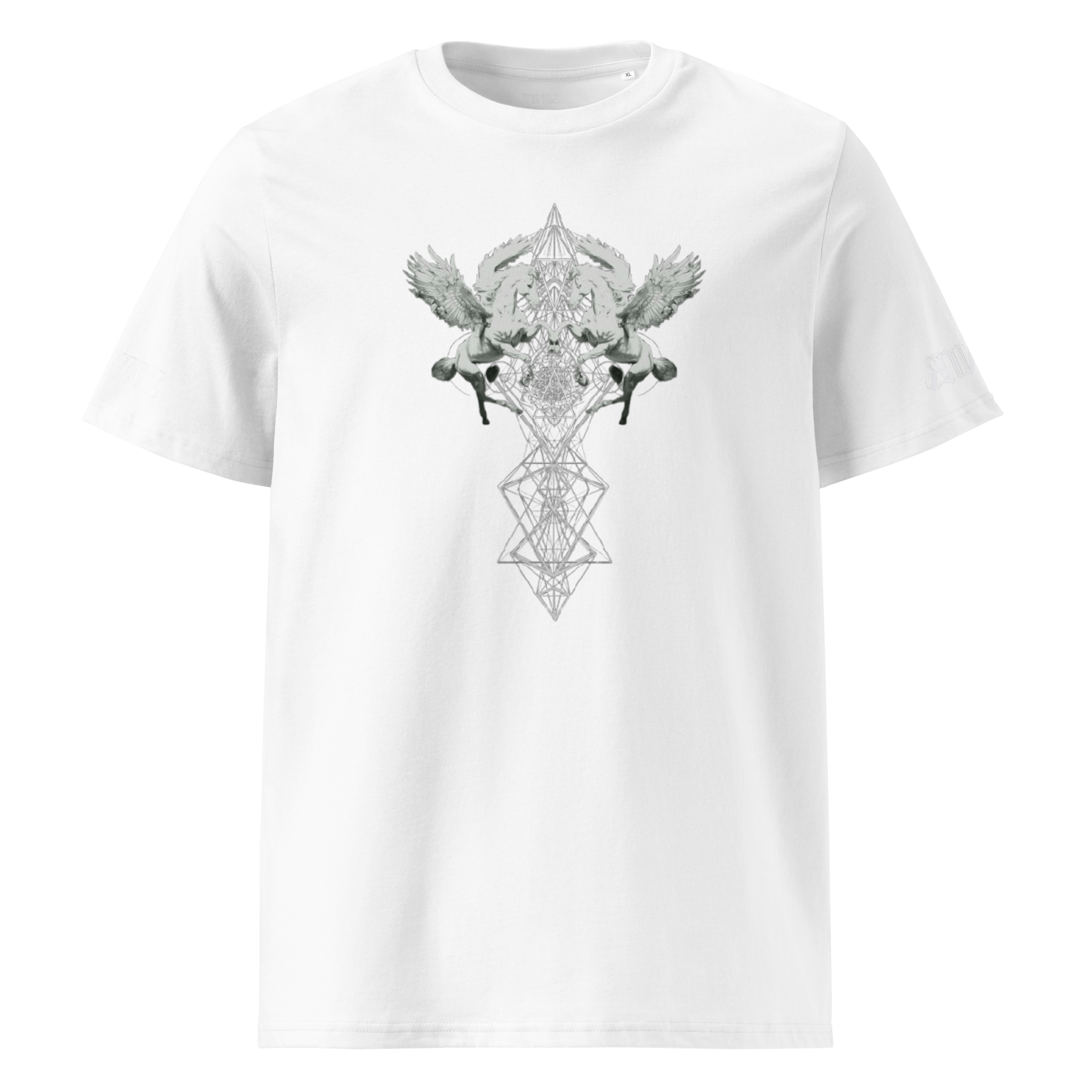 Pegasus Unisex Bio - T-Shirt mit Rippkragen - rmnsz.store