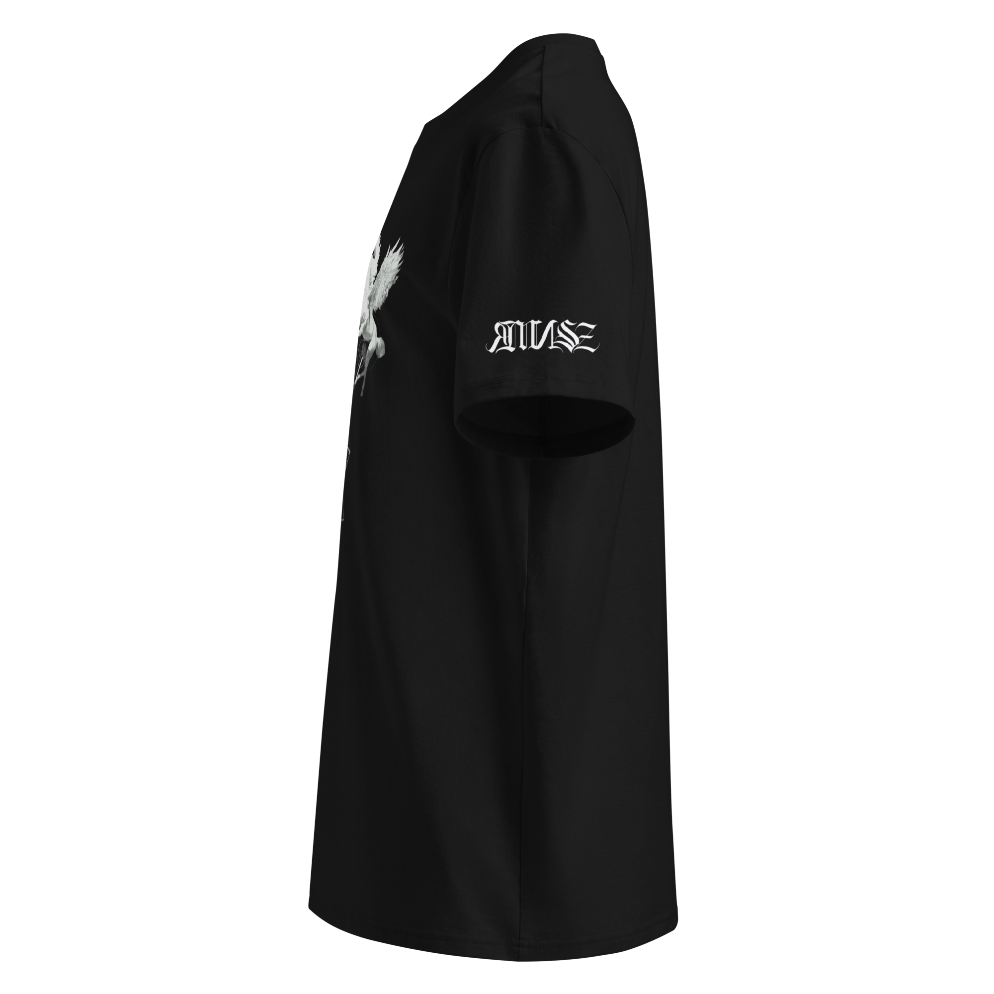 Pegasus Unisex Bio - T-Shirt mit Rippkragen - rmnsz.store