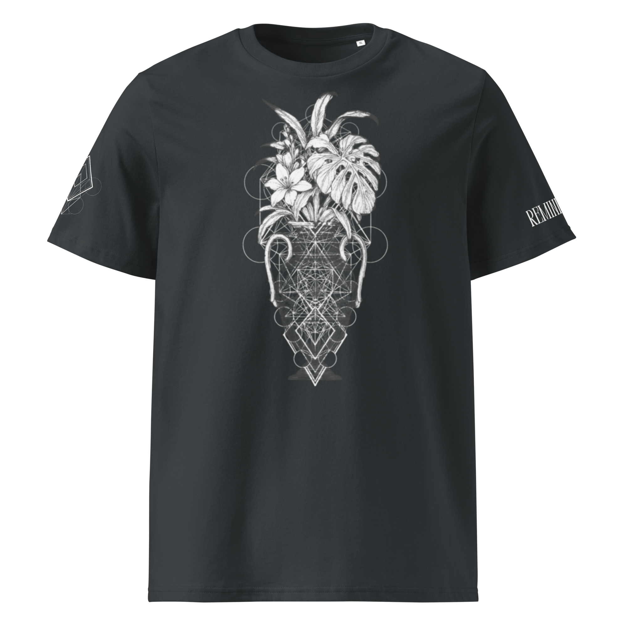 "Pure" Unisex Bio - T-Shirt mit Rippkragen - rmnsz.store