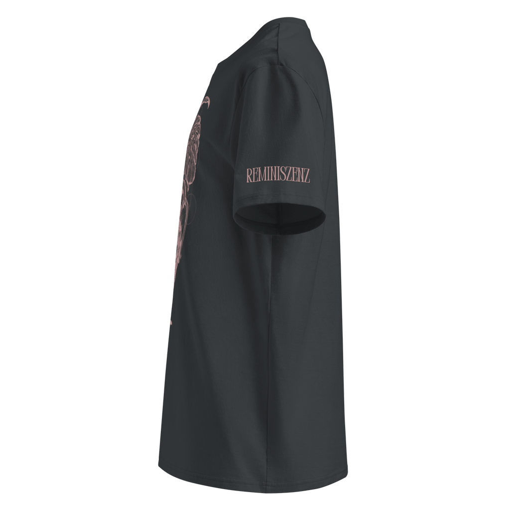 "Pure" Unisex Bio - T-Shirt mit Rippkragen - rmnsz.store