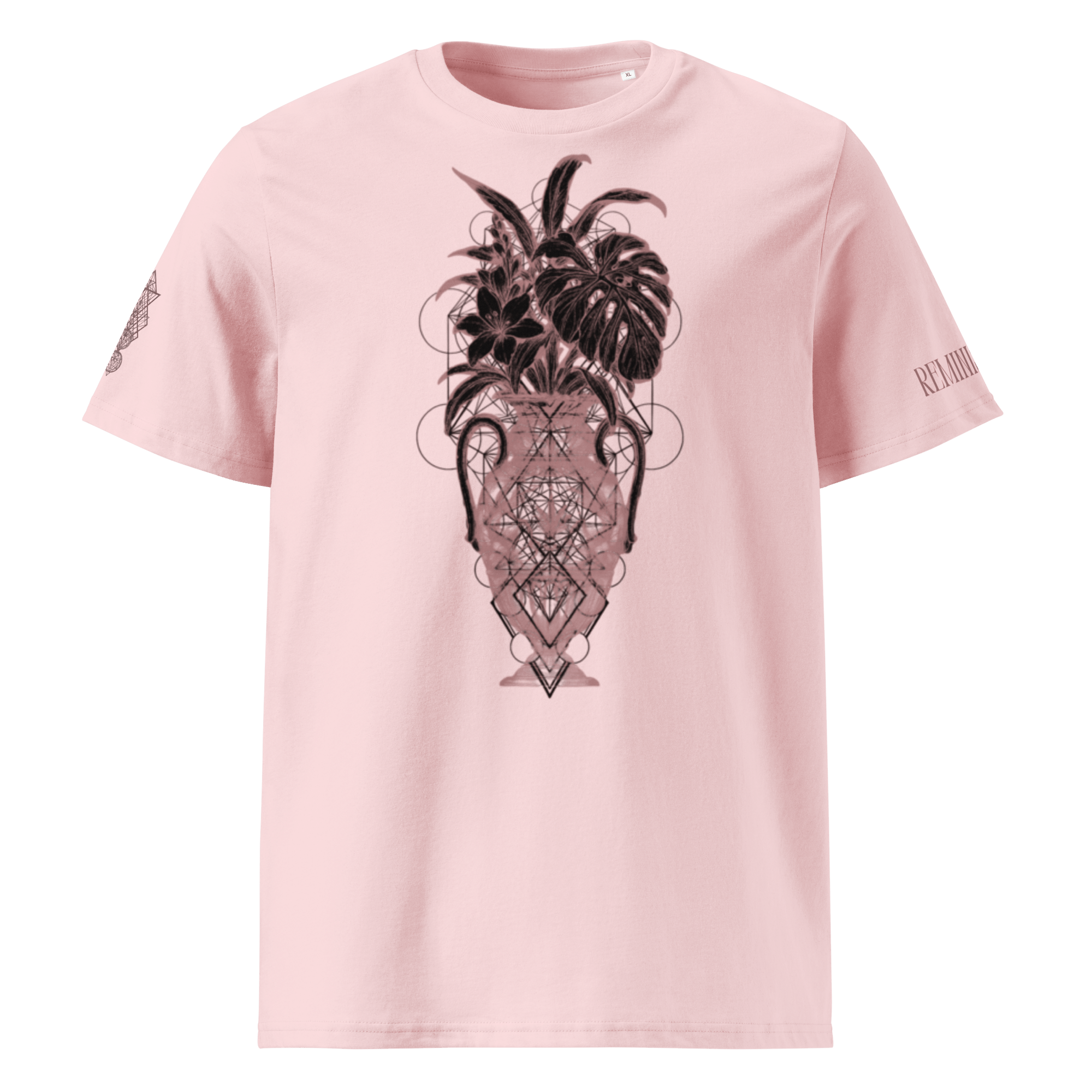 "Pure" Unisex Bio - T-Shirt mit Rippkragen - rmnsz.store