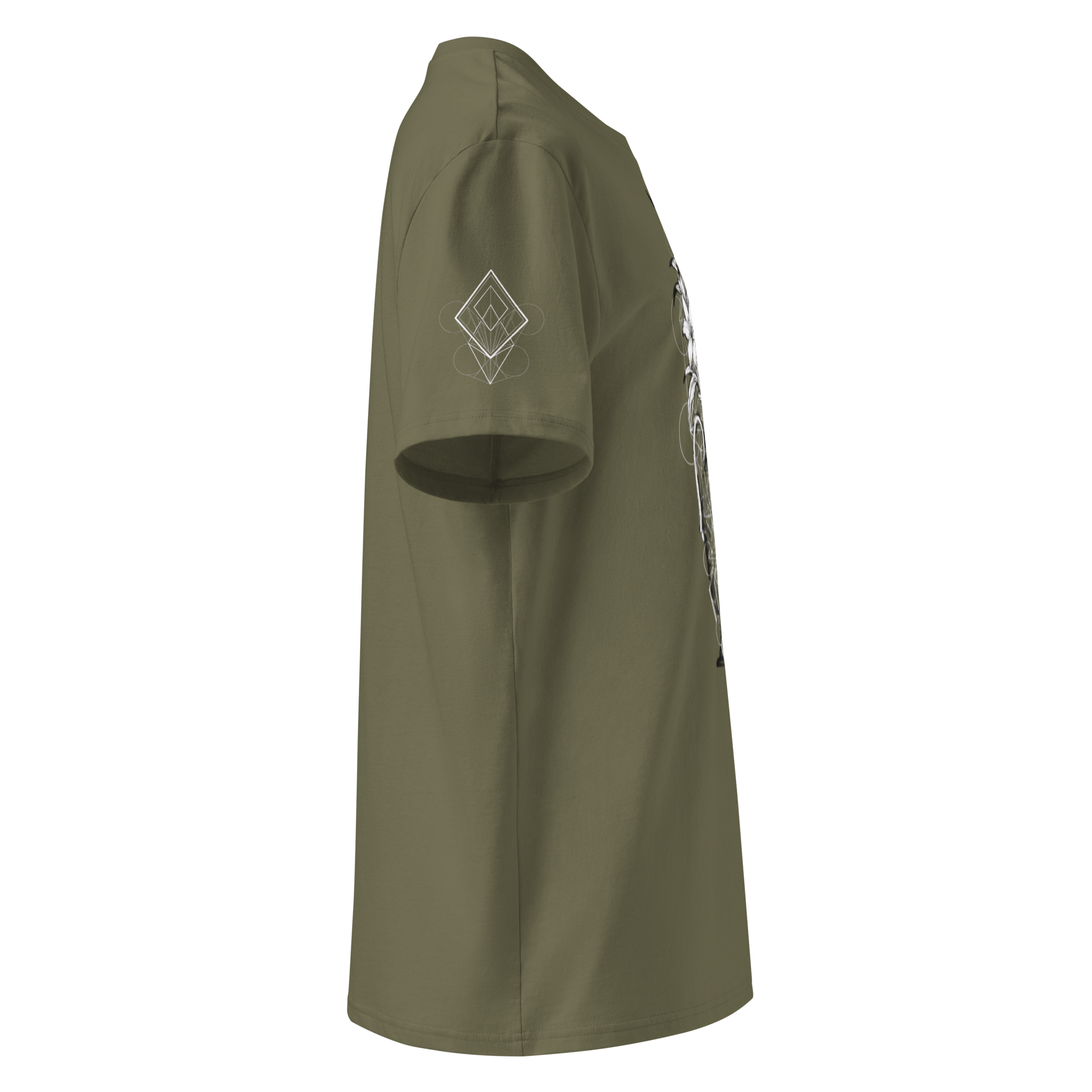 "Pure" Unisex Bio - T-Shirt mit Rippkragen - rmnsz.store