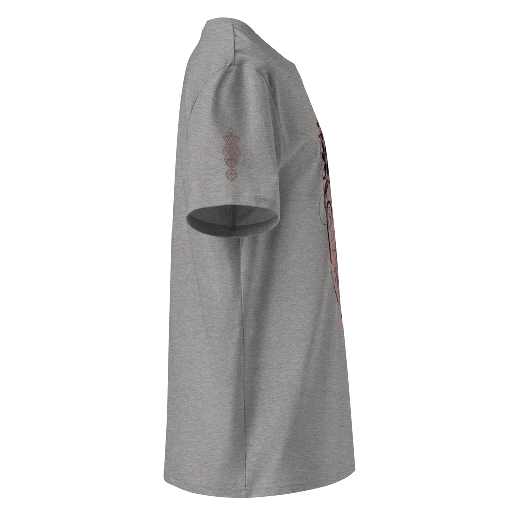 "Pure" Unisex Bio - T-Shirt mit Rippkragen - rmnsz.store