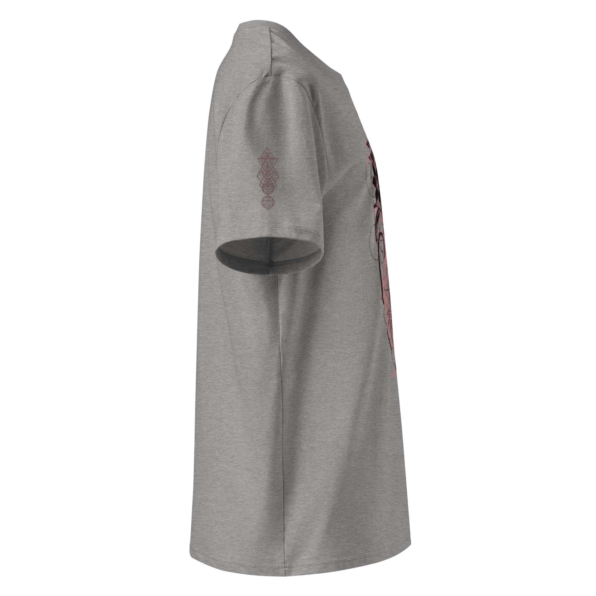 "Pure" Unisex Bio - T-Shirt mit Rippkragen - rmnsz.store