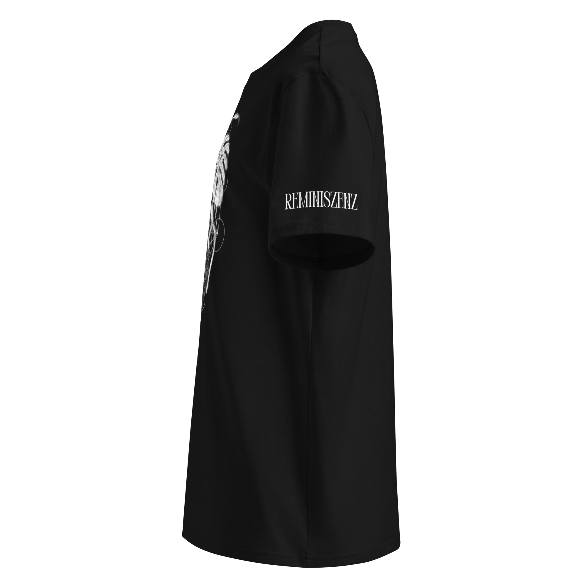 "Pure" Unisex Bio - T-Shirt mit Rippkragen - rmnsz.store