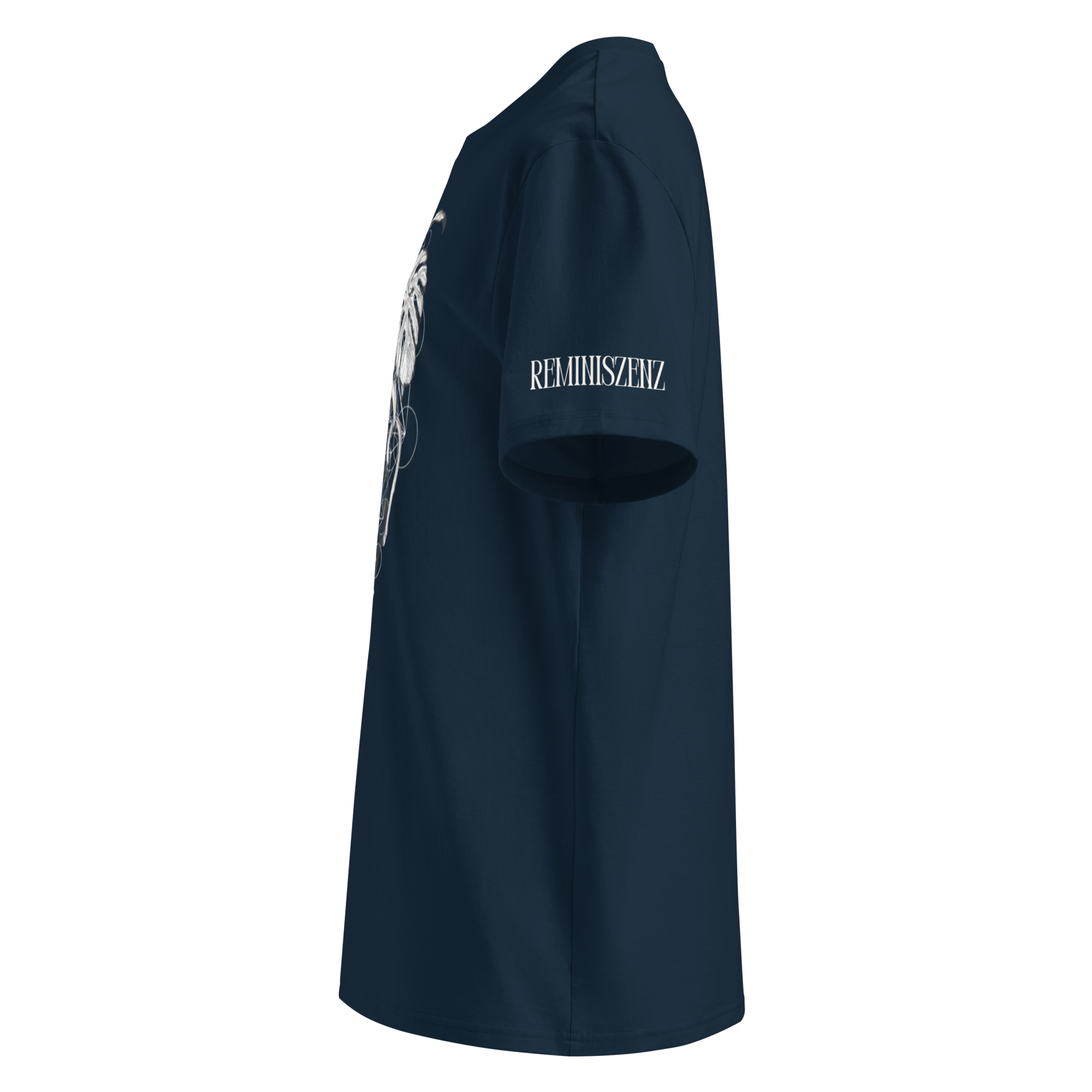 "Pure" Unisex Bio - T-Shirt mit Rippkragen - rmnsz.store