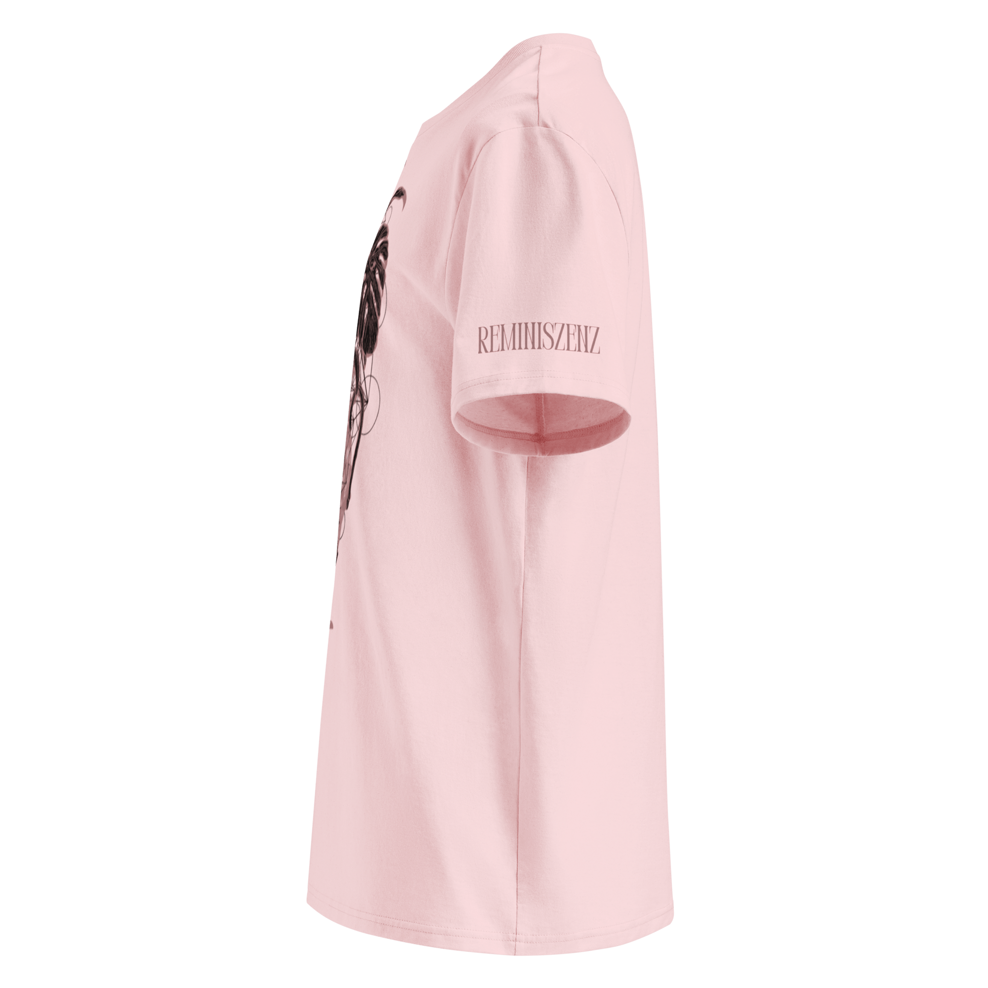 "Pure" Unisex Bio - T-Shirt mit Rippkragen - rmnsz.store