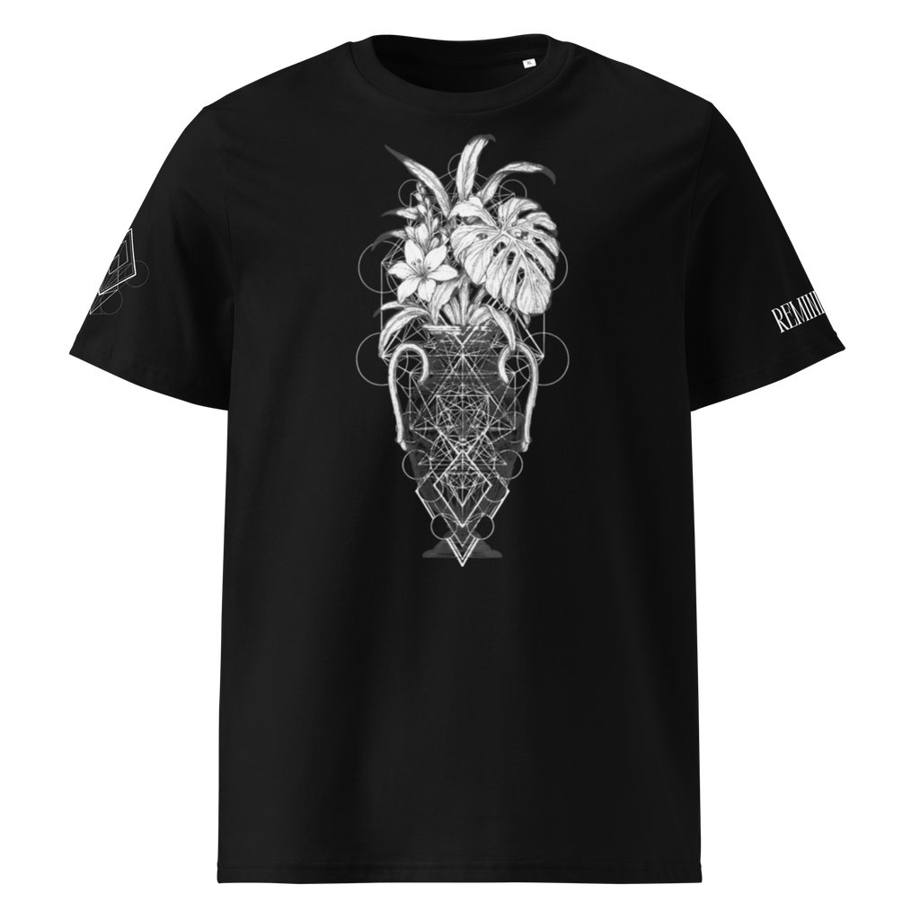 "Pure" Unisex Bio - T-Shirt mit Rippkragen - rmnsz.store