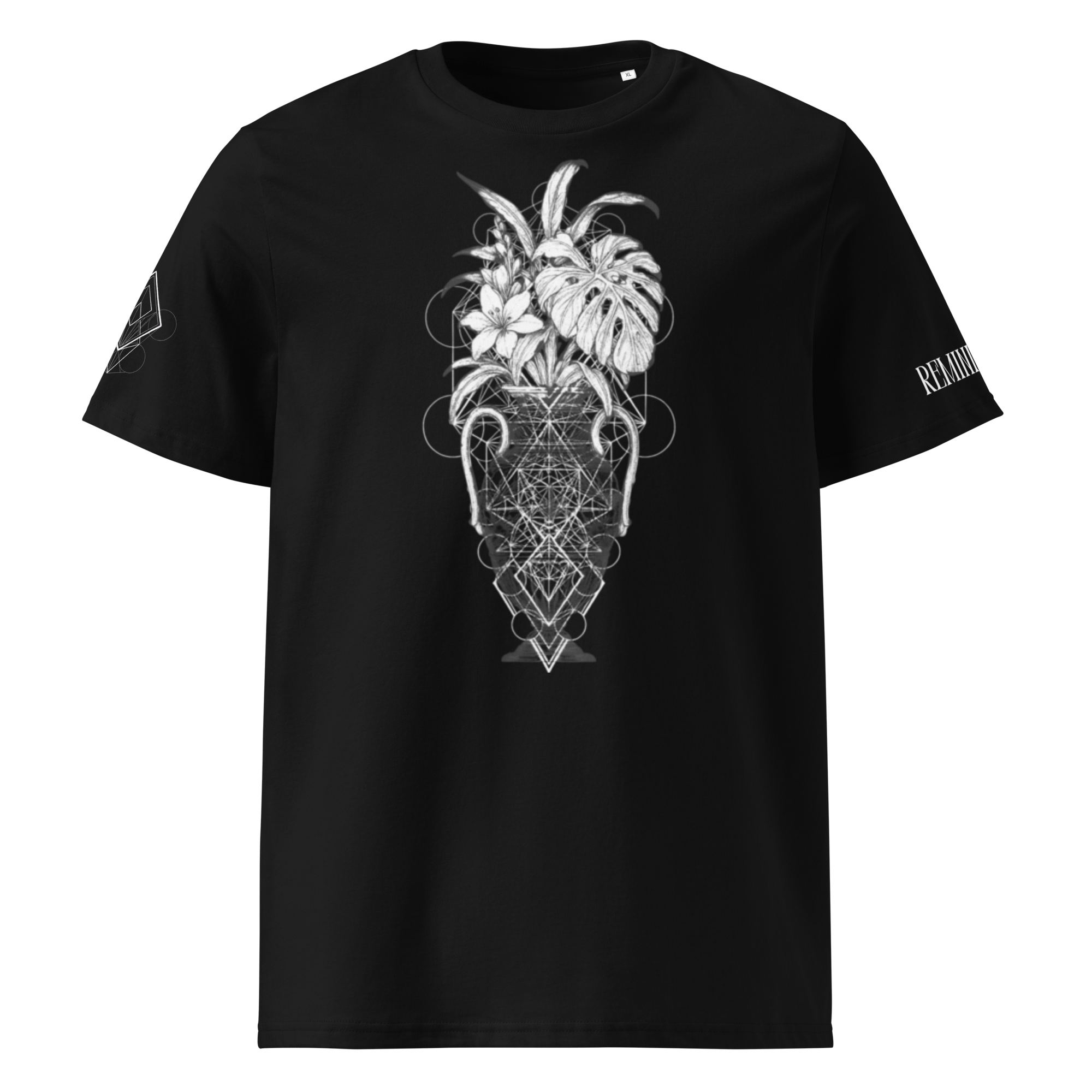 "Pure" Unisex Bio - T-Shirt mit Rippkragen - rmnsz.store