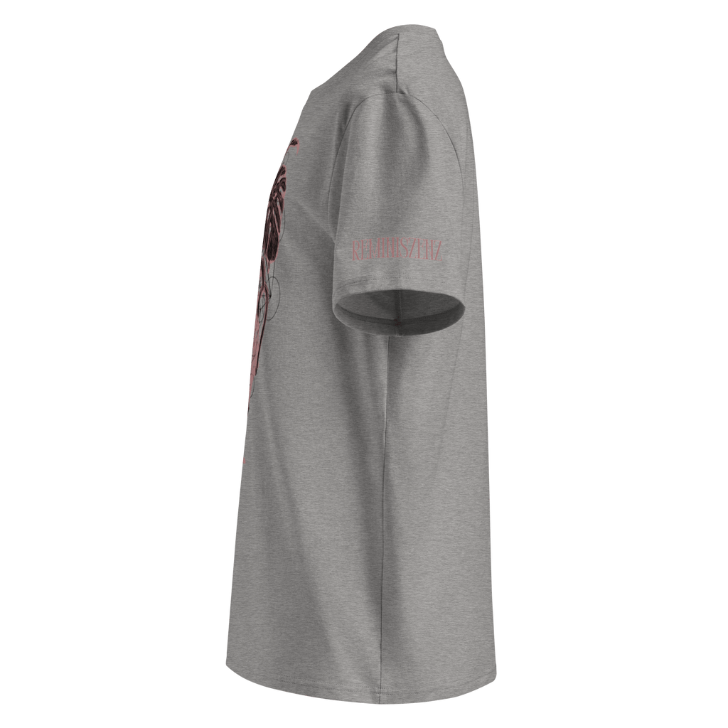 "Pure" Unisex Bio - T-Shirt mit Rippkragen - rmnsz.store