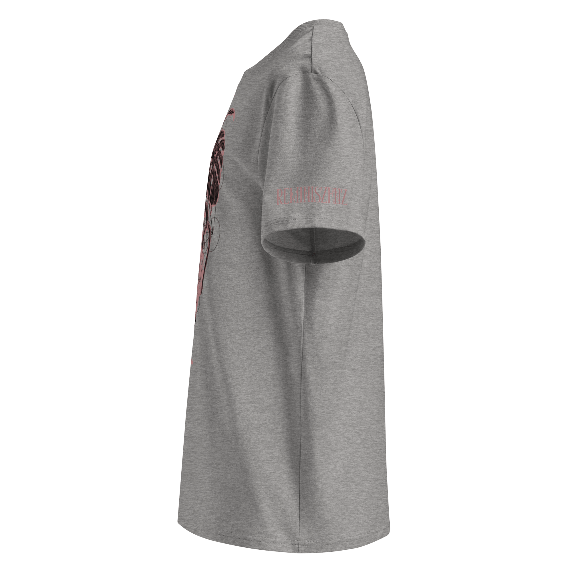 "Pure" Unisex Bio - T-Shirt mit Rippkragen - rmnsz.store