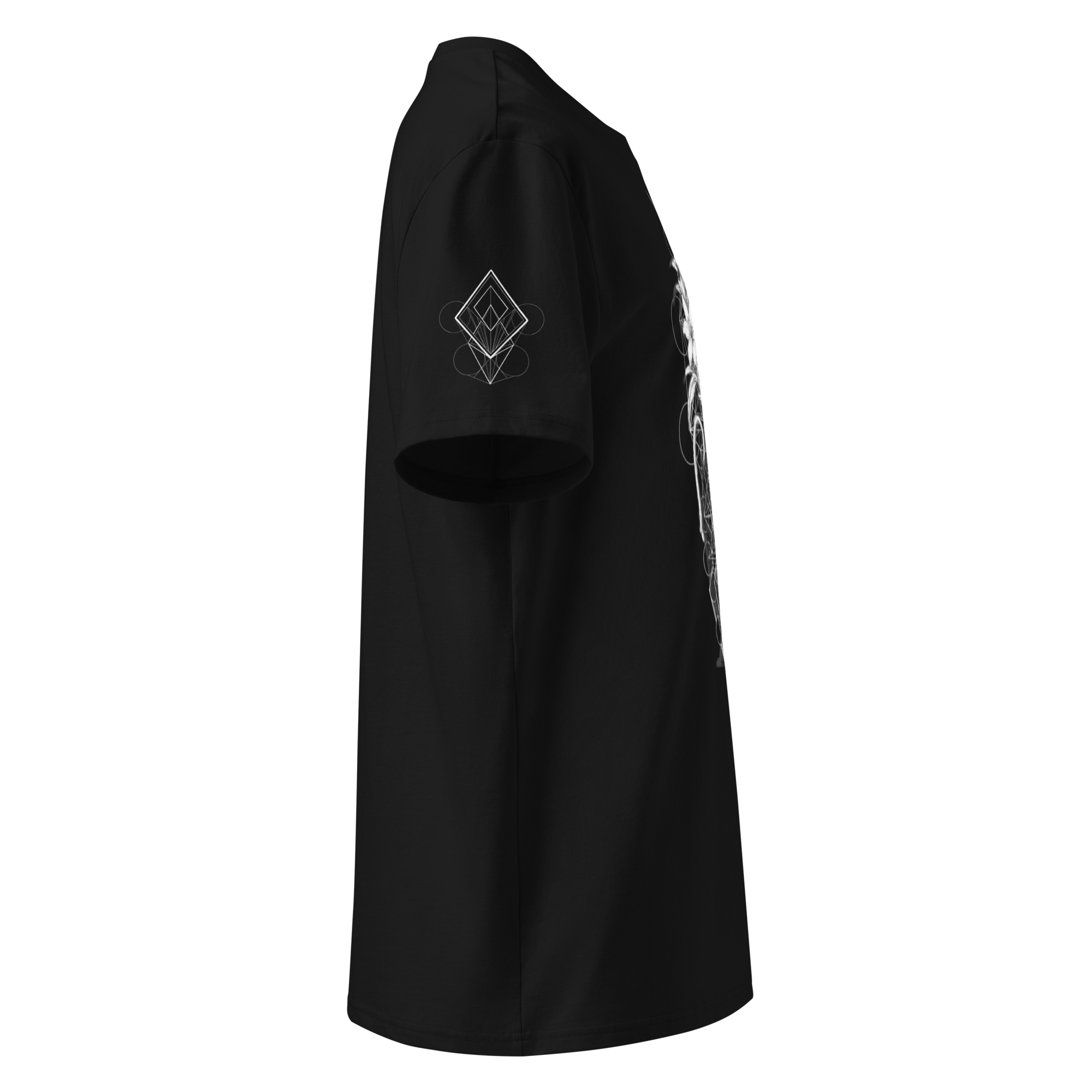 "Pure" Unisex Bio - T-Shirt mit Rippkragen - rmnsz.store