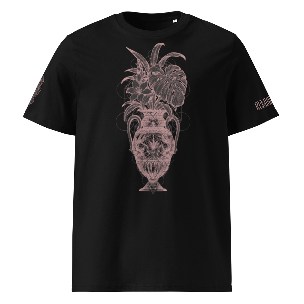 "Pure" Unisex Bio - T-Shirt mit Rippkragen - rmnsz.store