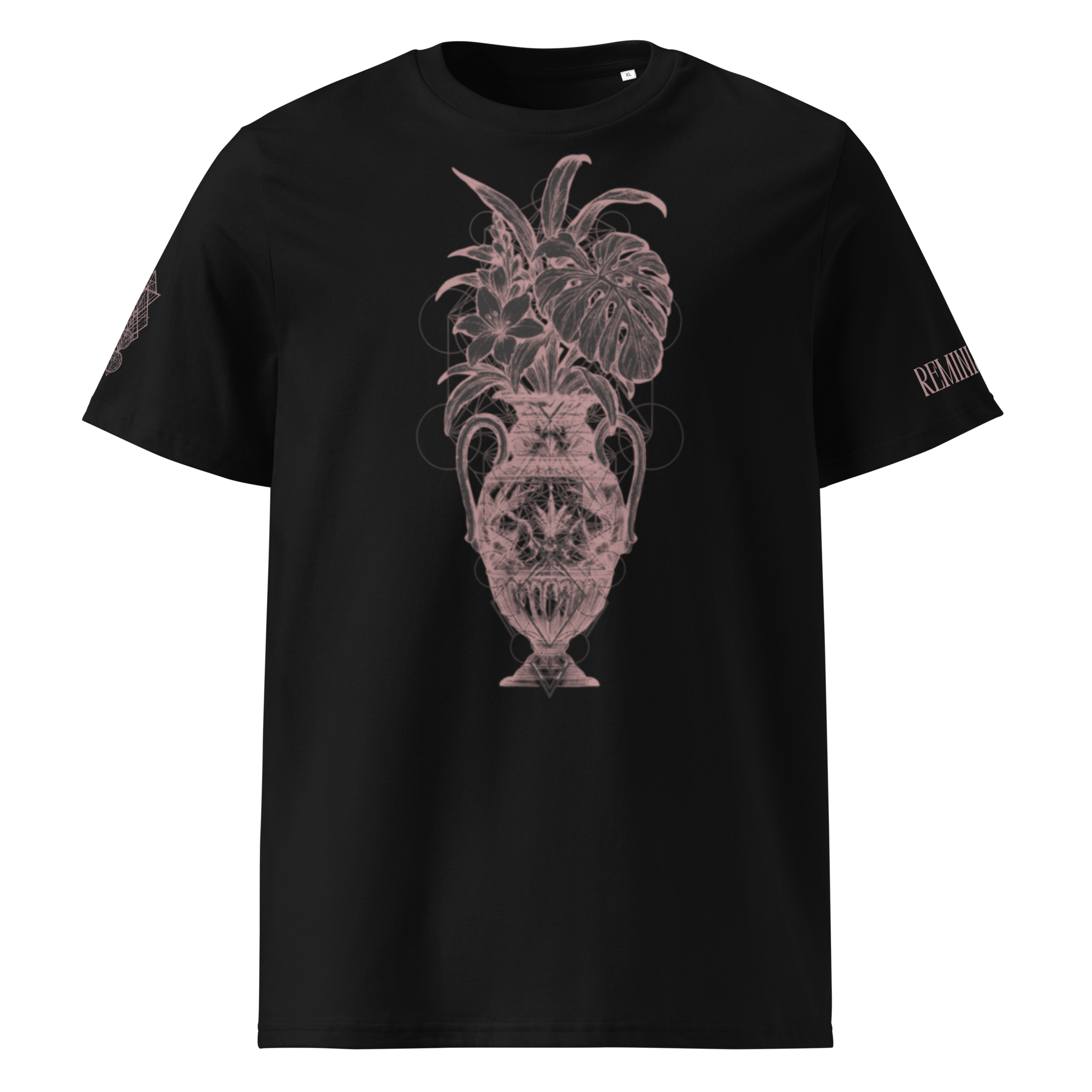 "Pure" Unisex Bio - T-Shirt mit Rippkragen - rmnsz.store