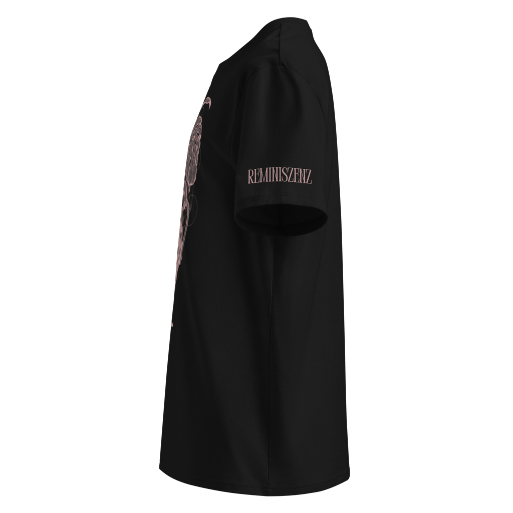 "Pure" Unisex Bio - T-Shirt mit Rippkragen - rmnsz.store