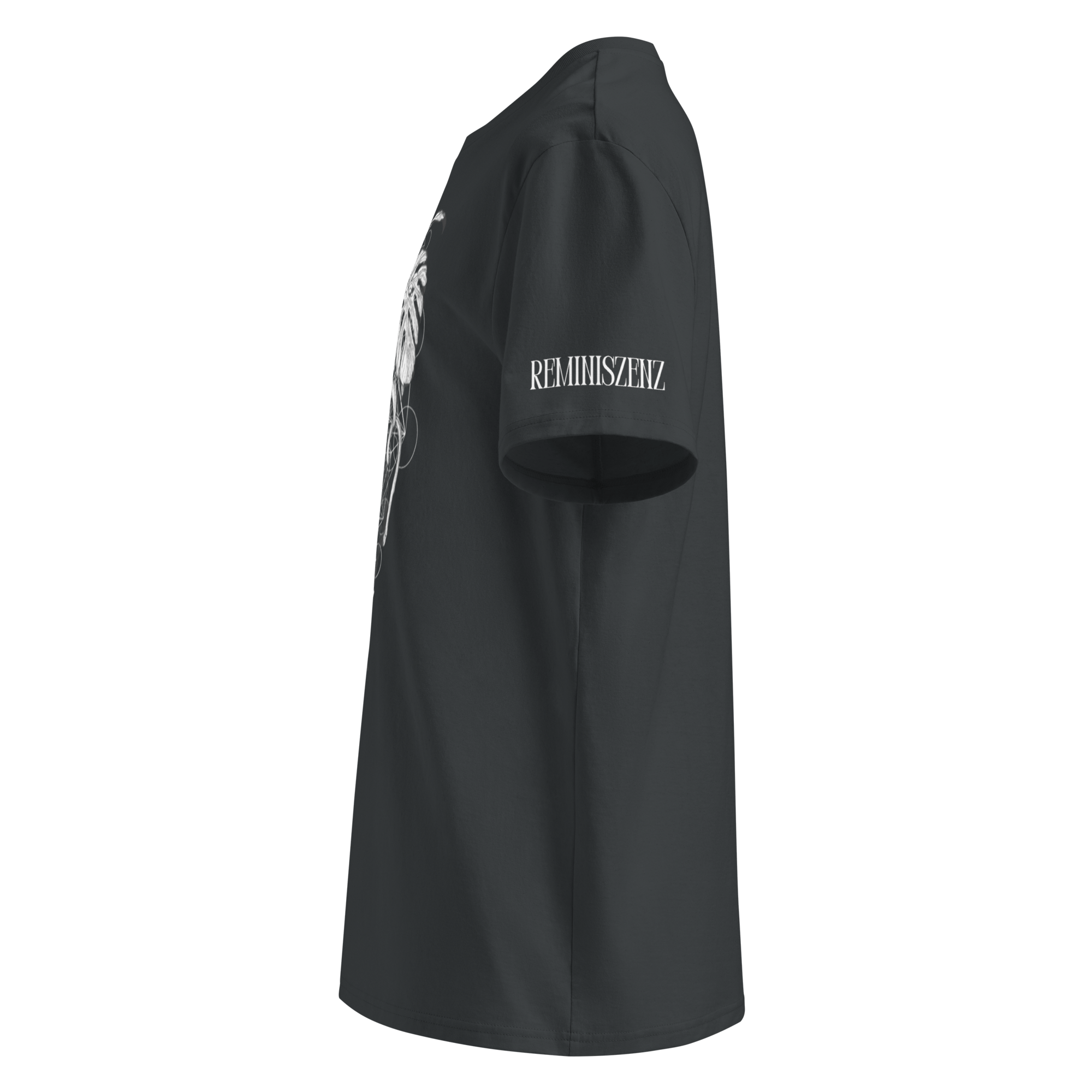 "Pure" Unisex Bio - T-Shirt mit Rippkragen - rmnsz.store