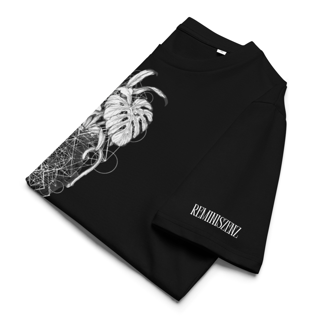 "Pure" Unisex Bio - T-Shirt mit Rippkragen - rmnsz.store