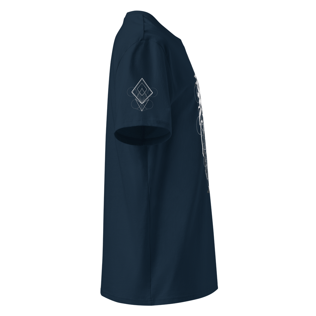 "Pure" Unisex Bio - T-Shirt mit Rippkragen - rmnsz.store