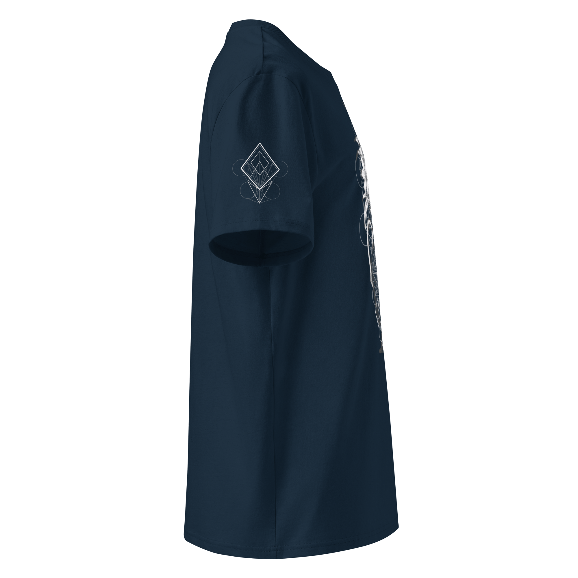 "Pure" Unisex Bio - T-Shirt mit Rippkragen - rmnsz.store