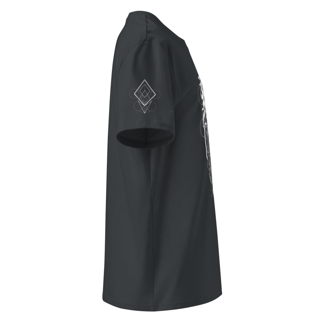 "Pure" Unisex Bio - T-Shirt mit Rippkragen - rmnsz.store