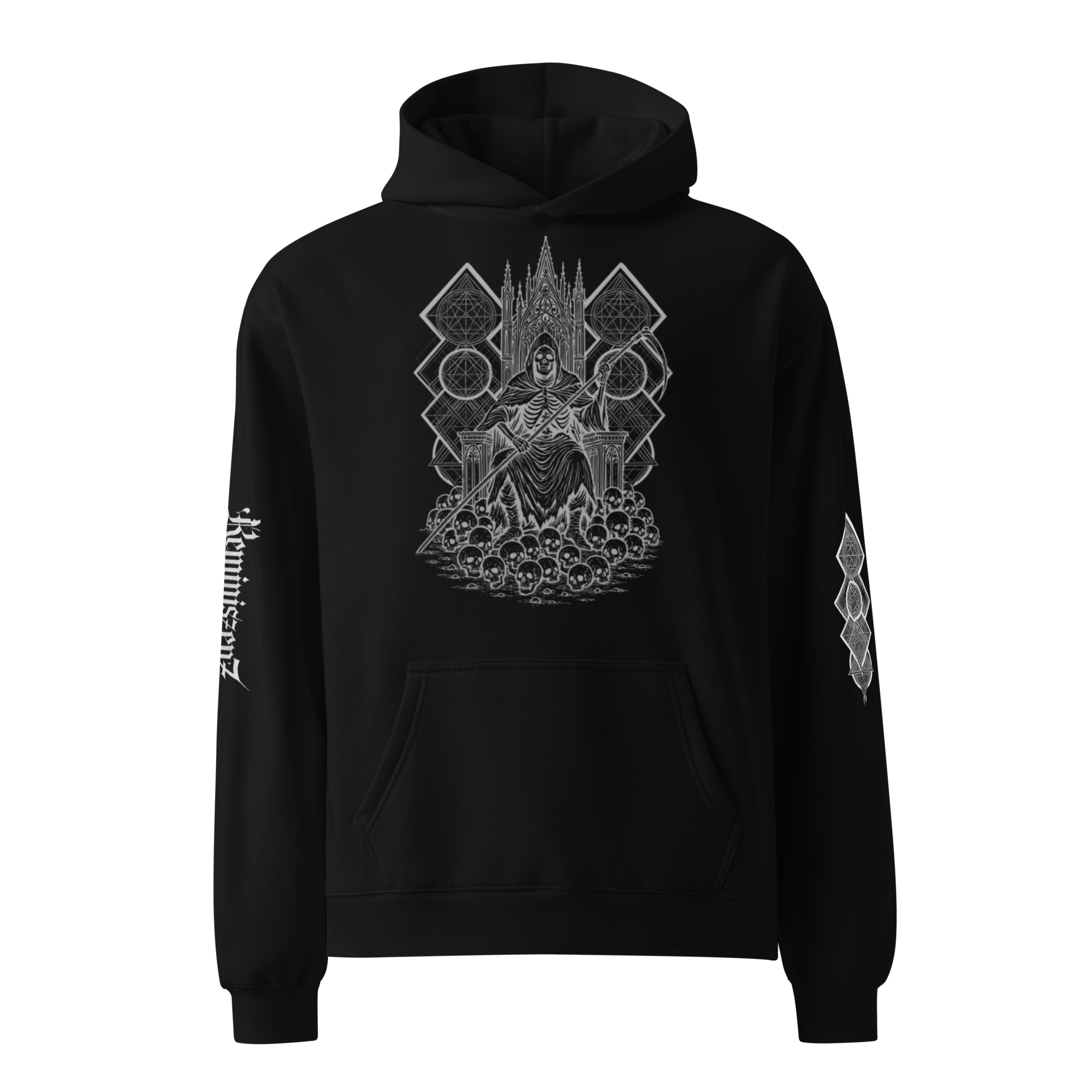 "Reaper" Oversized - Unisex - Hoodie - rmnsz.store