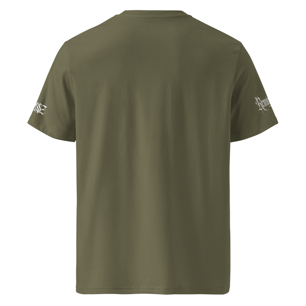 "Reaper* Unisex Bio - T-Shirt mit Rippkragen - rmnsz.store