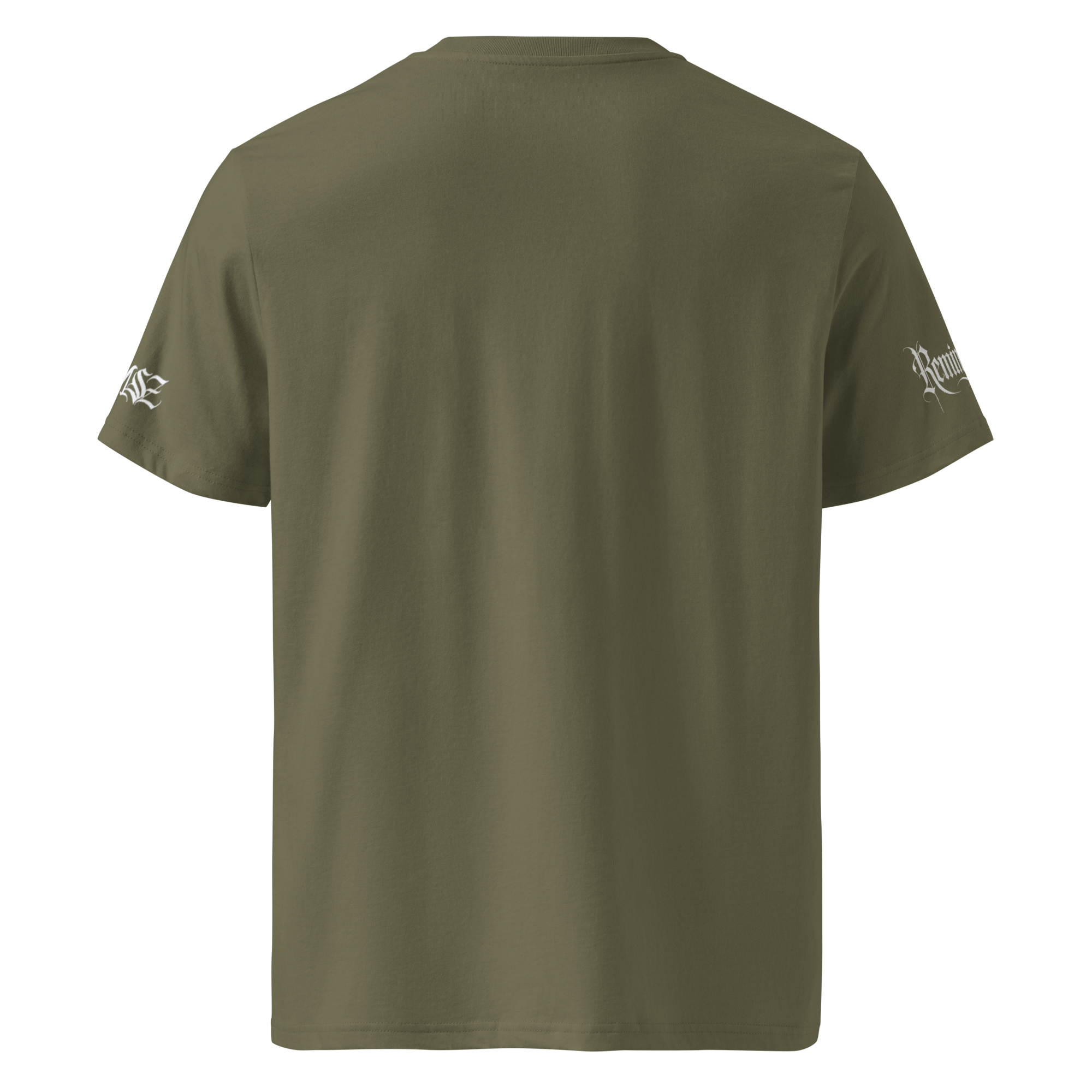 "Reaper* Unisex Bio - T-Shirt mit Rippkragen - rmnsz.store