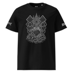 "Reaper* Unisex Bio - T-Shirt mit Rippkragen - rmnsz.store