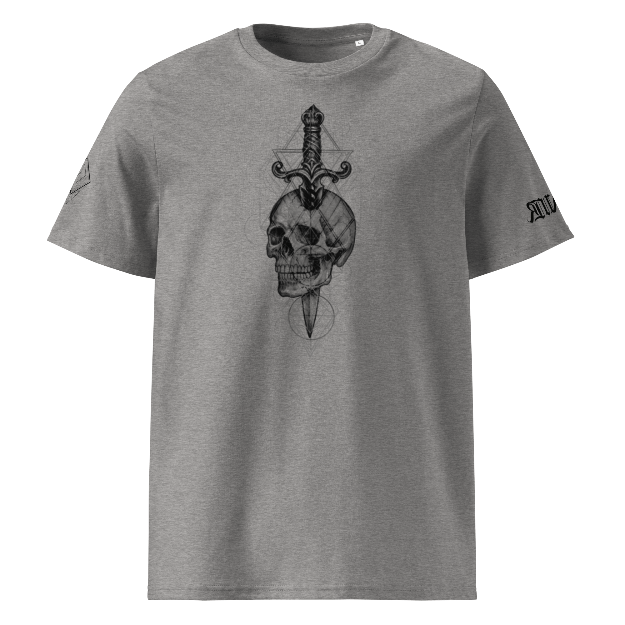*Sang froid" Unisex Bio - T-Shirt mit Rippkragen - rmnsz.store