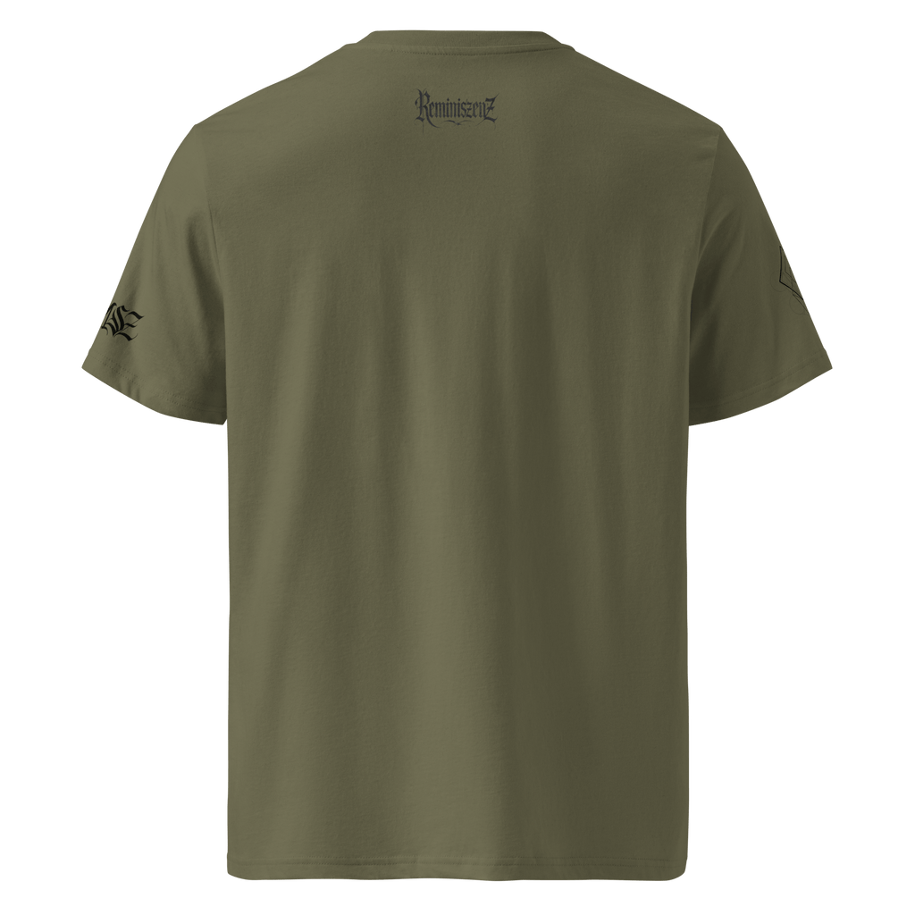 *Sang froid" Unisex Bio - T-Shirt mit Rippkragen - rmnsz.store