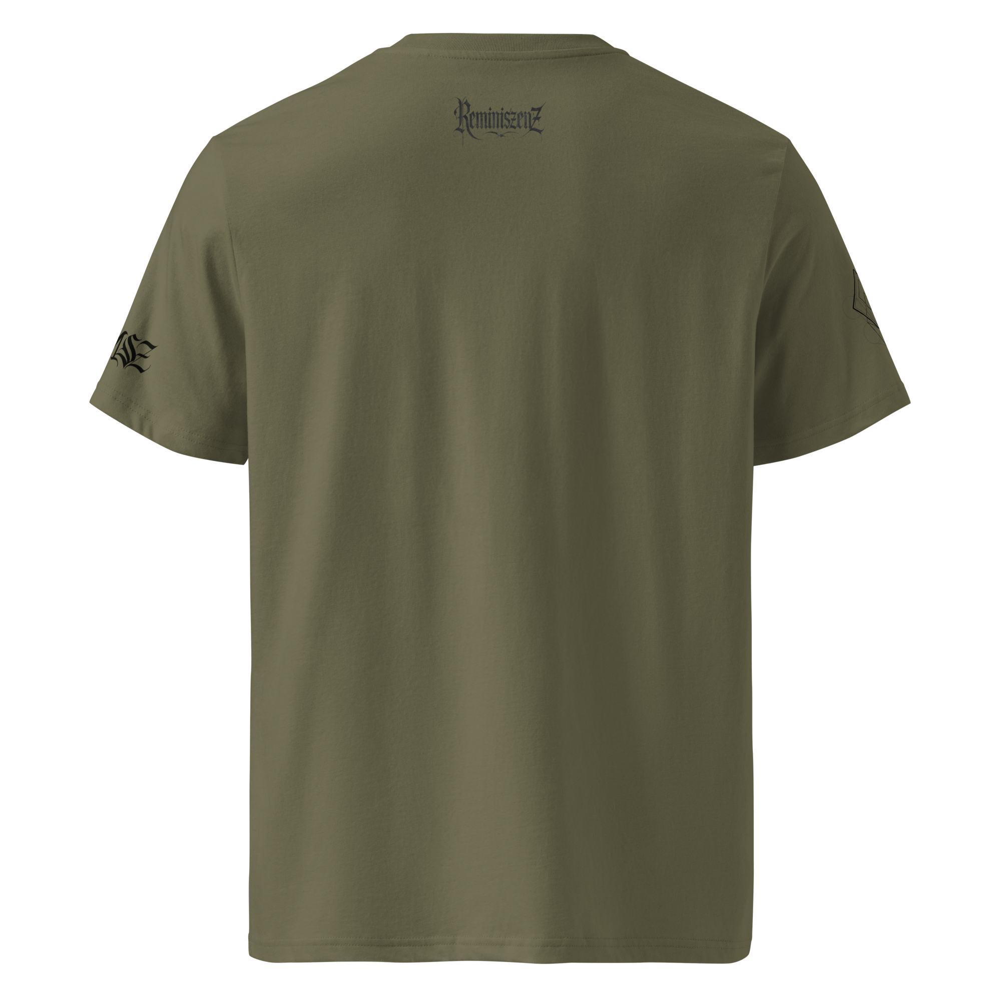 *Sang froid" Unisex Bio - T-Shirt mit Rippkragen - rmnsz.store