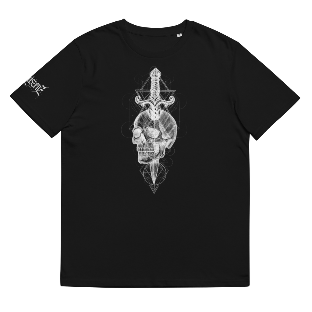 "Sang froid" Unisex Bio - T-Shirt mit Rippkragen - rmnsz.store