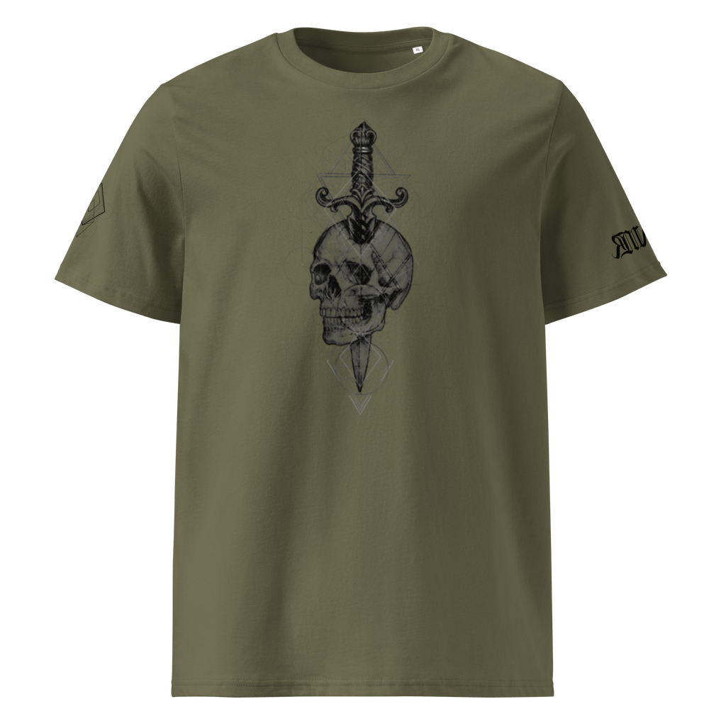 *Sang froid" Unisex Bio - T-Shirt mit Rippkragen - rmnsz.store