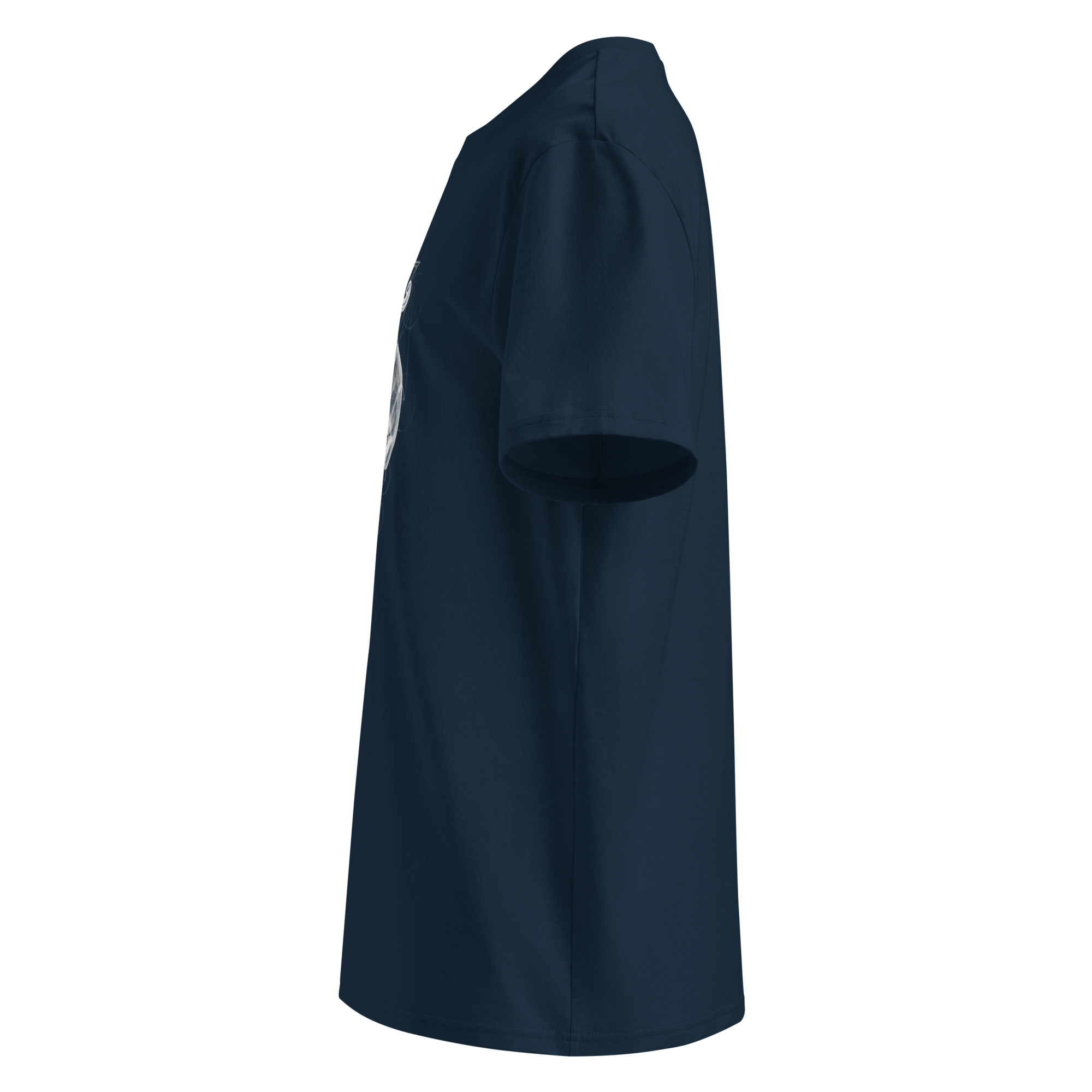 "Sang froid" Unisex Bio - T-Shirt mit Rippkragen - rmnsz.store