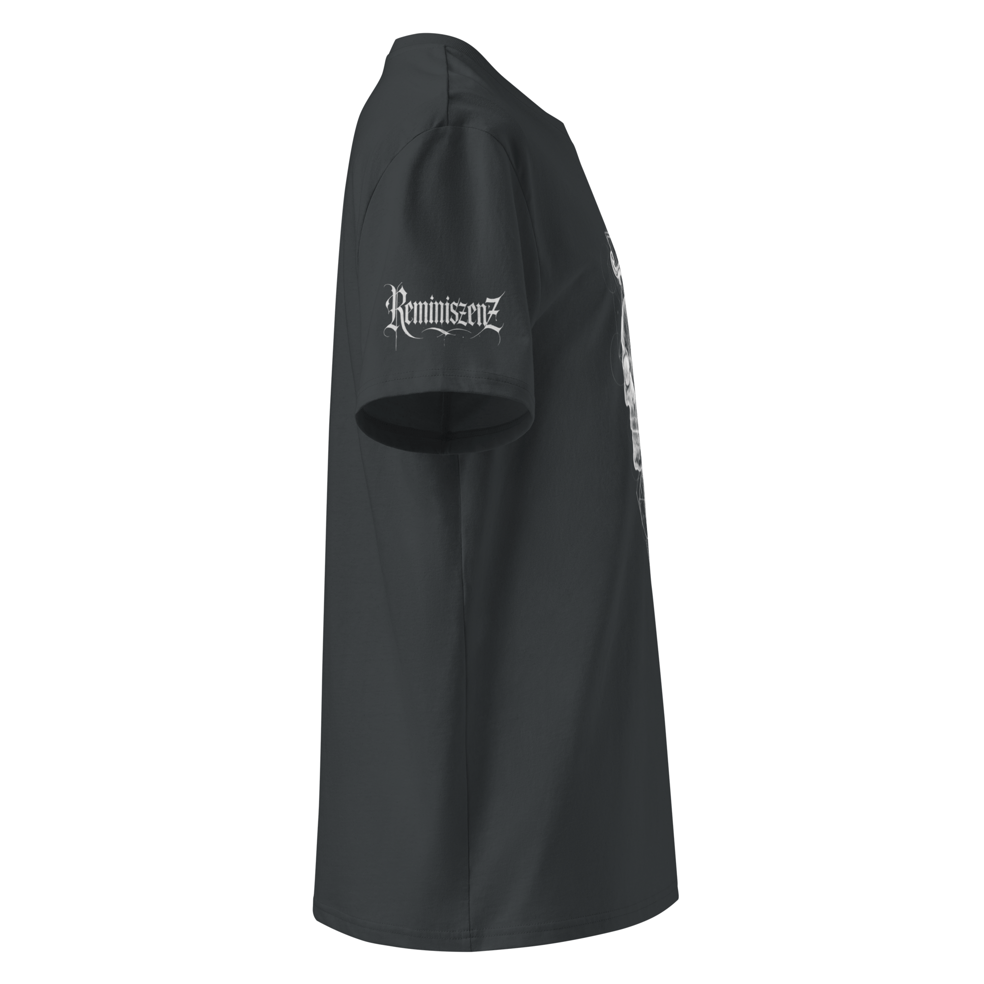 "Sang froid" Unisex Bio - T-Shirt mit Rippkragen - rmnsz.store