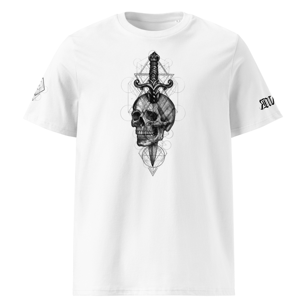 *Sang froid" Unisex Bio - T-Shirt mit Rippkragen - rmnsz.store