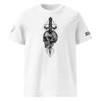 *Sang froid" Unisex Bio - T-Shirt mit Rippkragen - rmnsz.store
