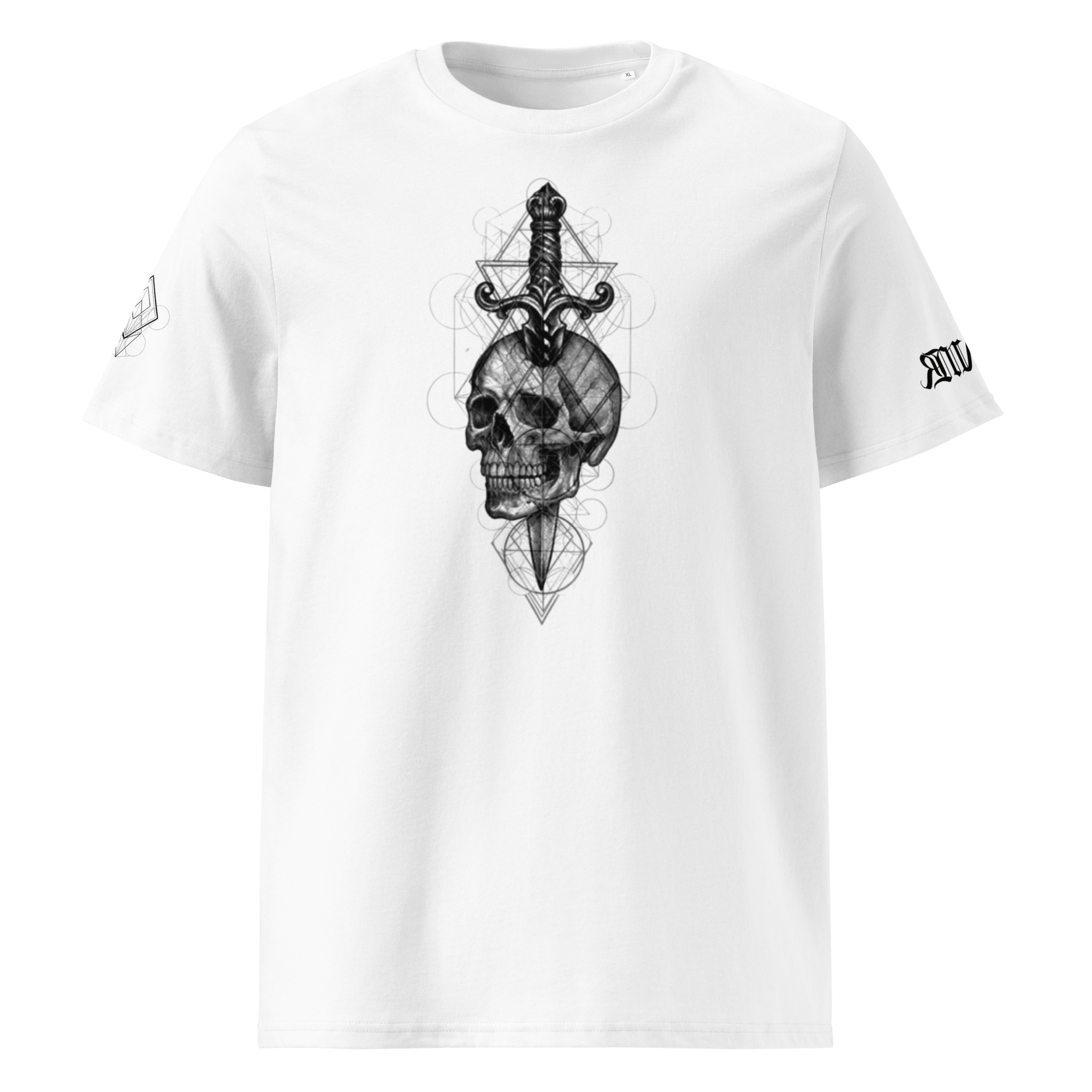 *Sang froid" Unisex Bio - T-Shirt mit Rippkragen - rmnsz.store