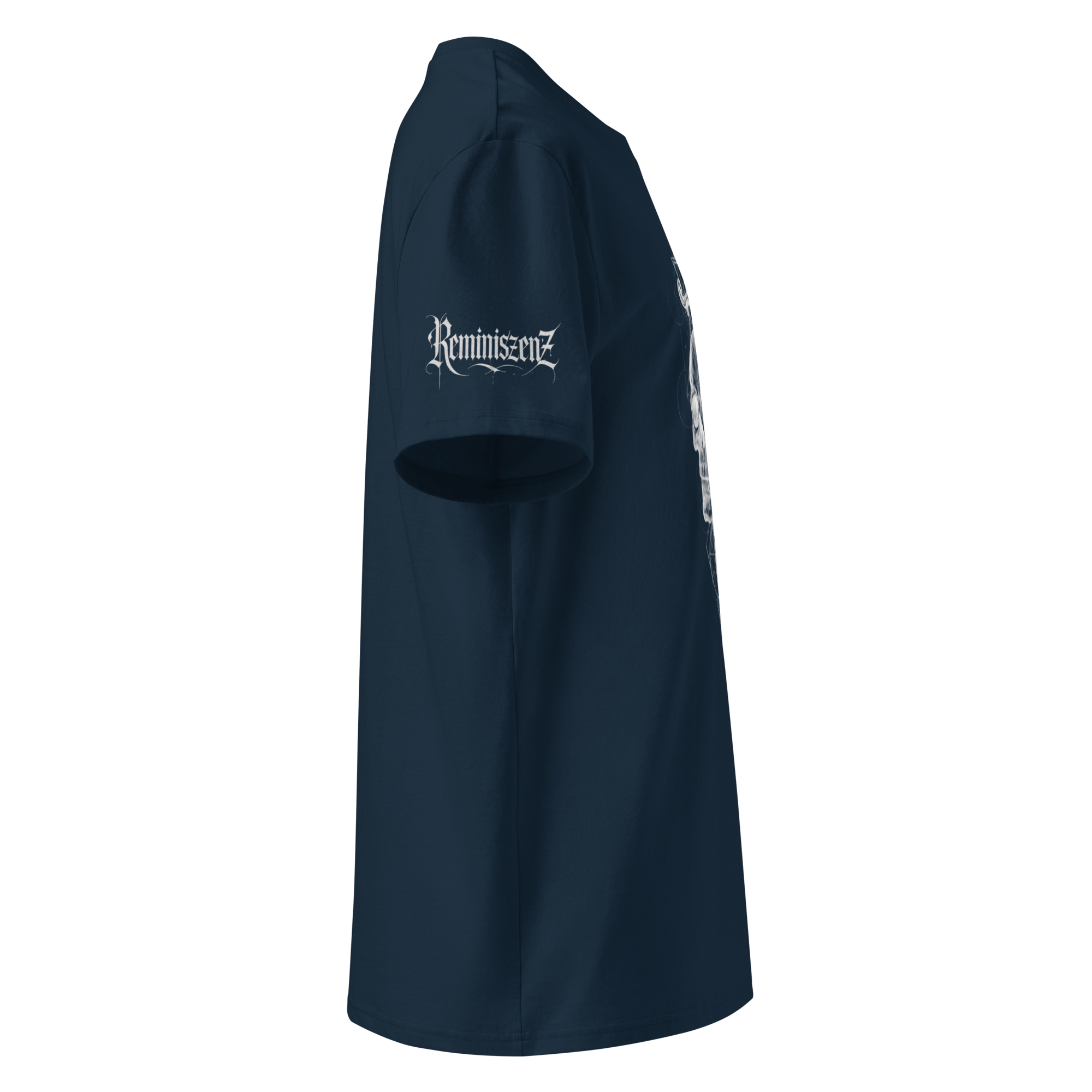 "Sang froid" Unisex Bio - T-Shirt mit Rippkragen - rmnsz.store