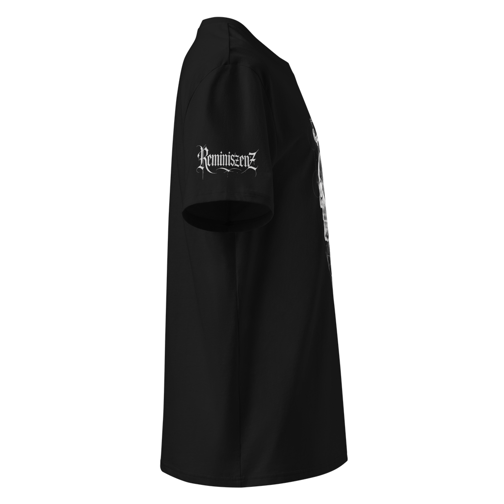 "Sang froid" Unisex Bio - T-Shirt mit Rippkragen - rmnsz.store