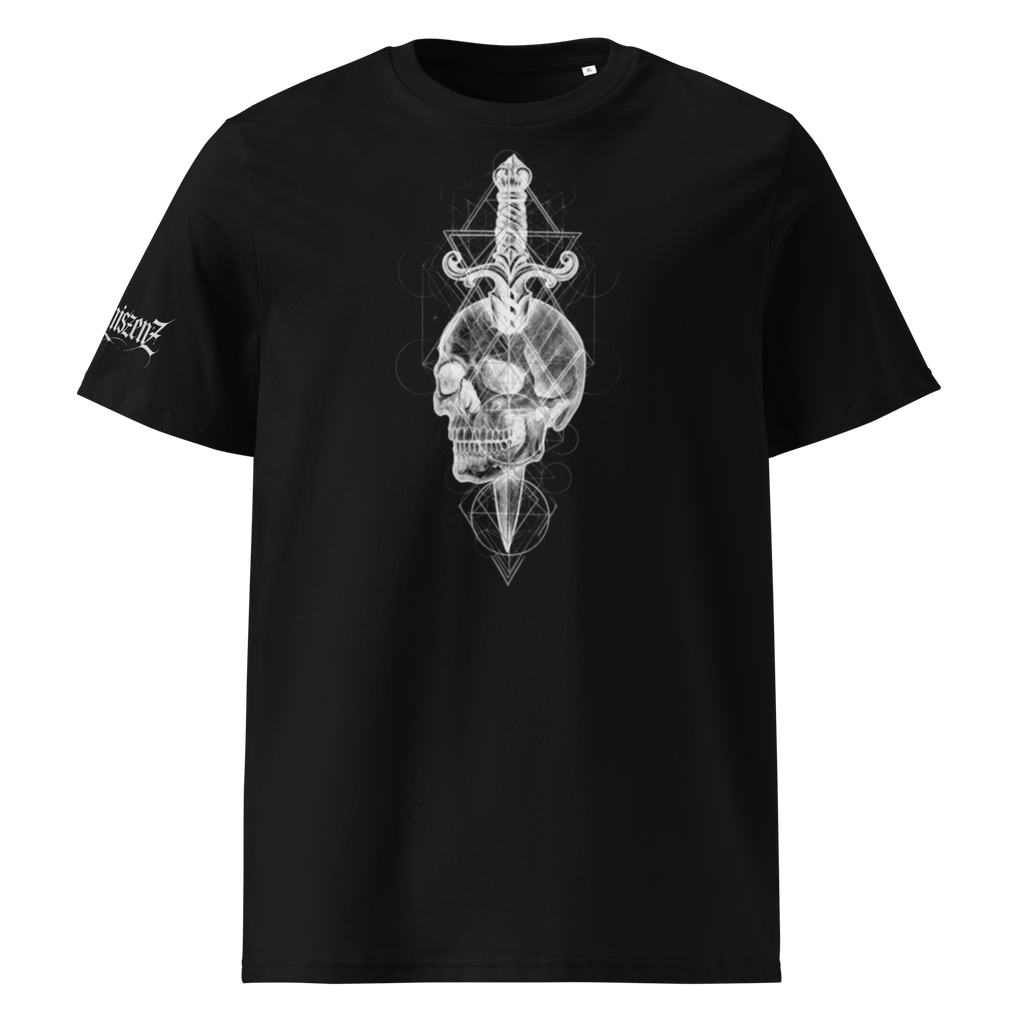 "Sang froid" Unisex Bio - T-Shirt mit Rippkragen - rmnsz.store