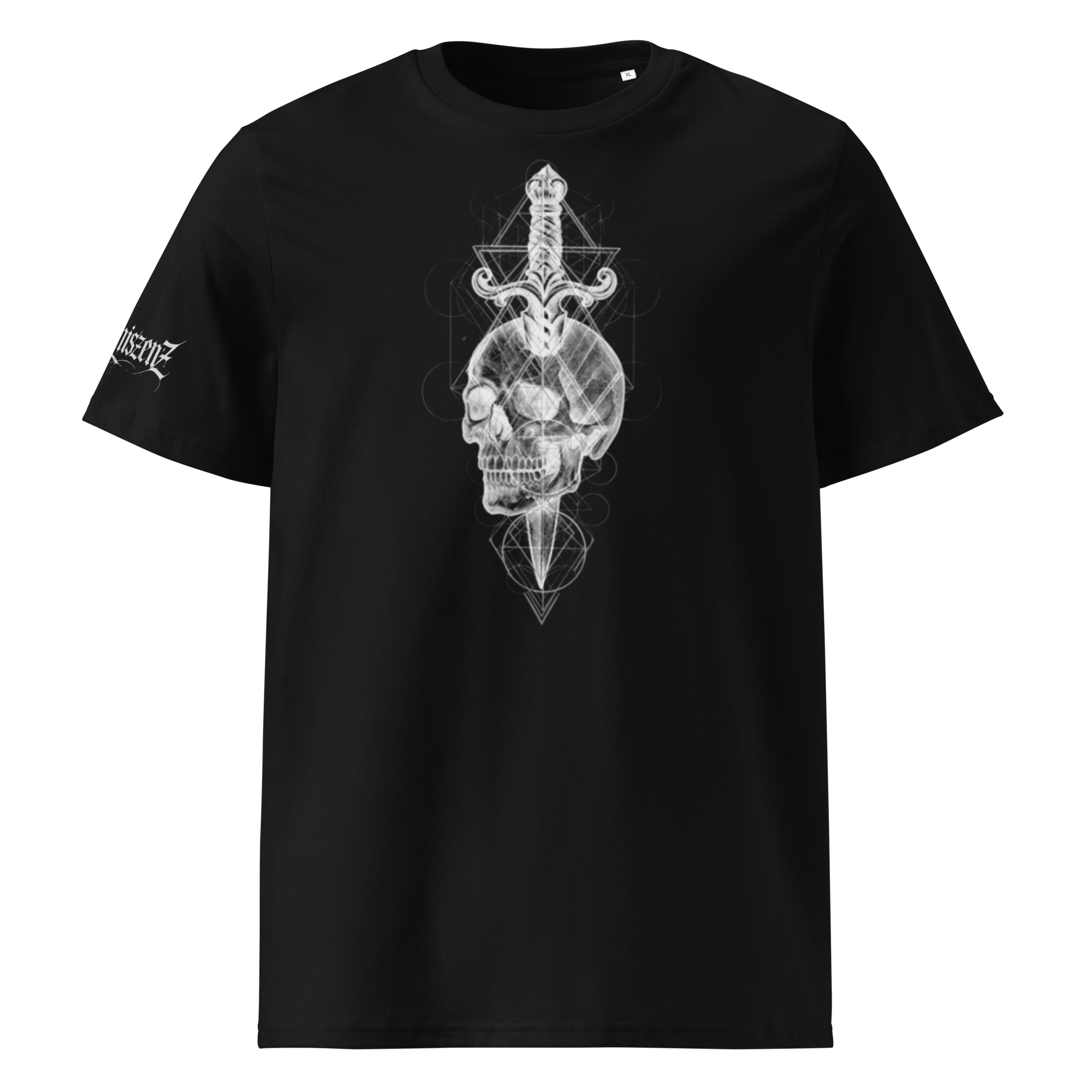 "Sang froid" Unisex Bio - T-Shirt mit Rippkragen - rmnsz.store