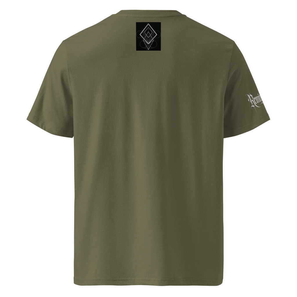 "Sang froid" Unisex Bio - T-Shirt mit Rippkragen - rmnsz.store