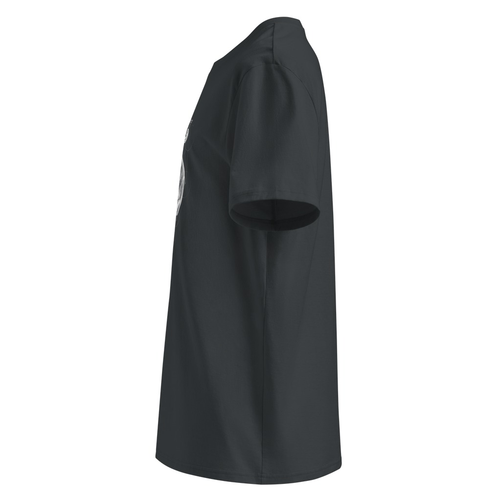 "Sang froid" Unisex Bio - T-Shirt mit Rippkragen - rmnsz.store